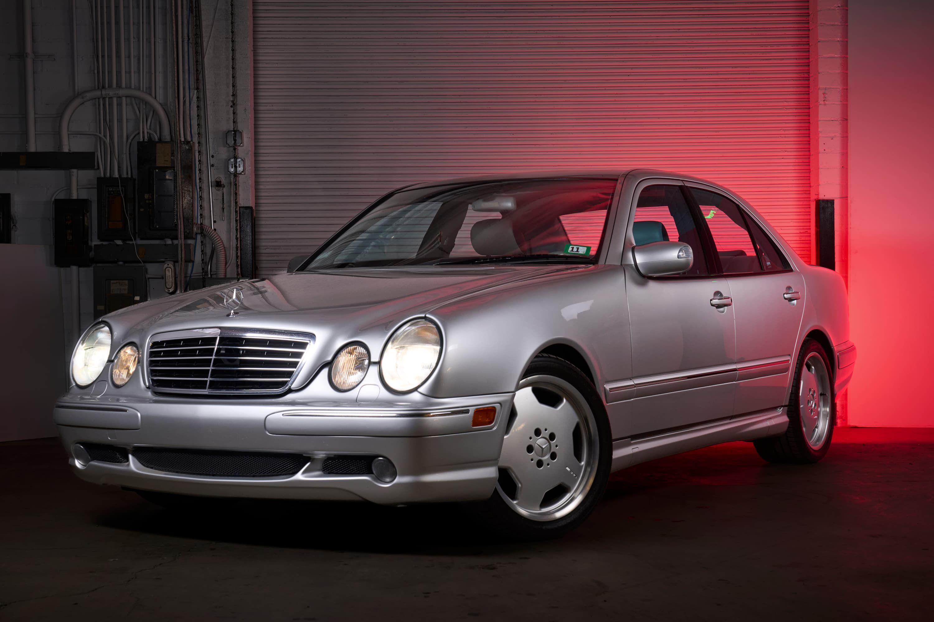 2000 Mercedes-Benz E55 AMG - 90,989 miles - Silver